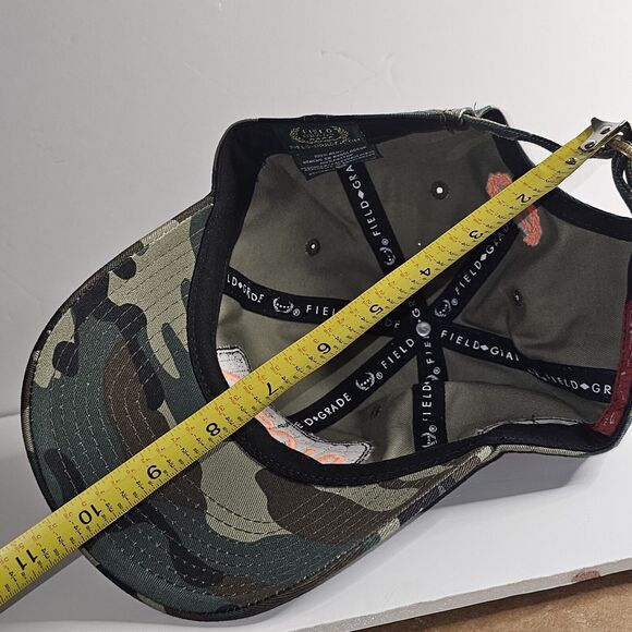 NASA Camo Baseball Hat REFLECTIVE Logo Patches + Stitching Adjustable Camoflauge - Picture 13 of 14